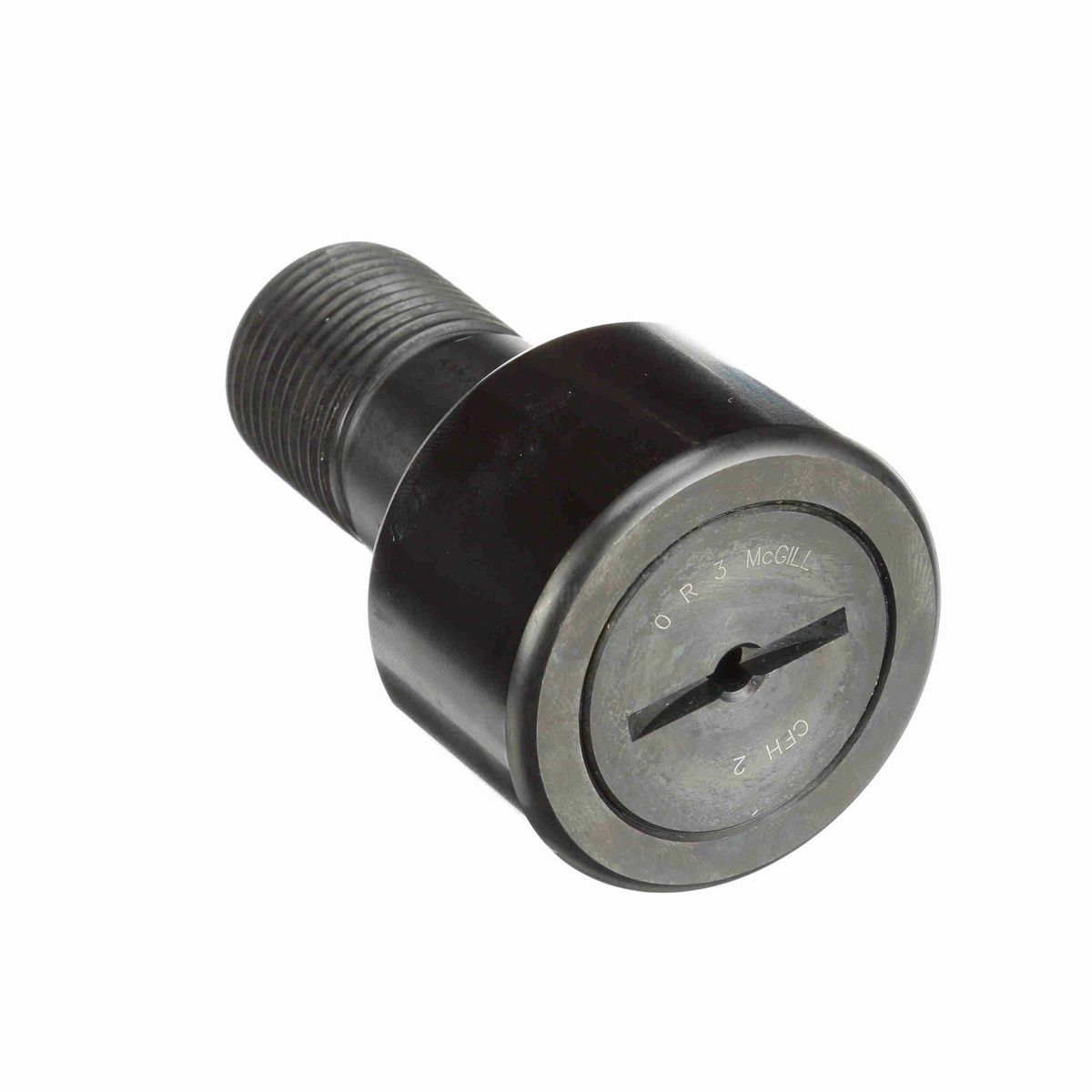 Опорный ролик с цапфой McGill Heavy Stud CAMROL CFH 2, цилиндрический, со шлицем под отвёртку, дюймовый