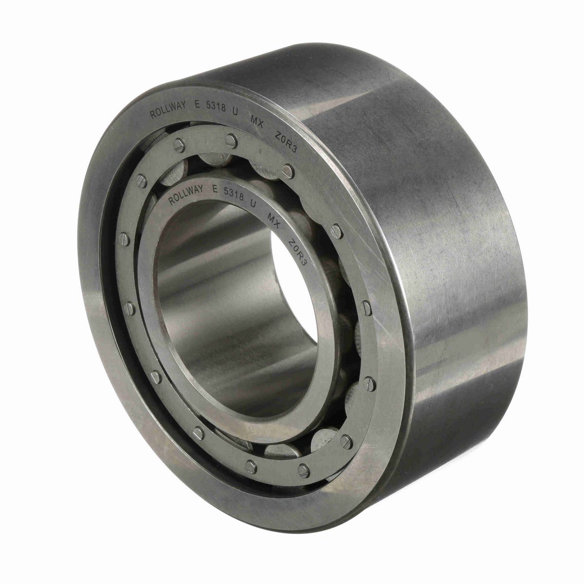 Radial Cylindrical Roller Bearing – Caged Roller - Straight Bore - Unsealed - E-5318-U