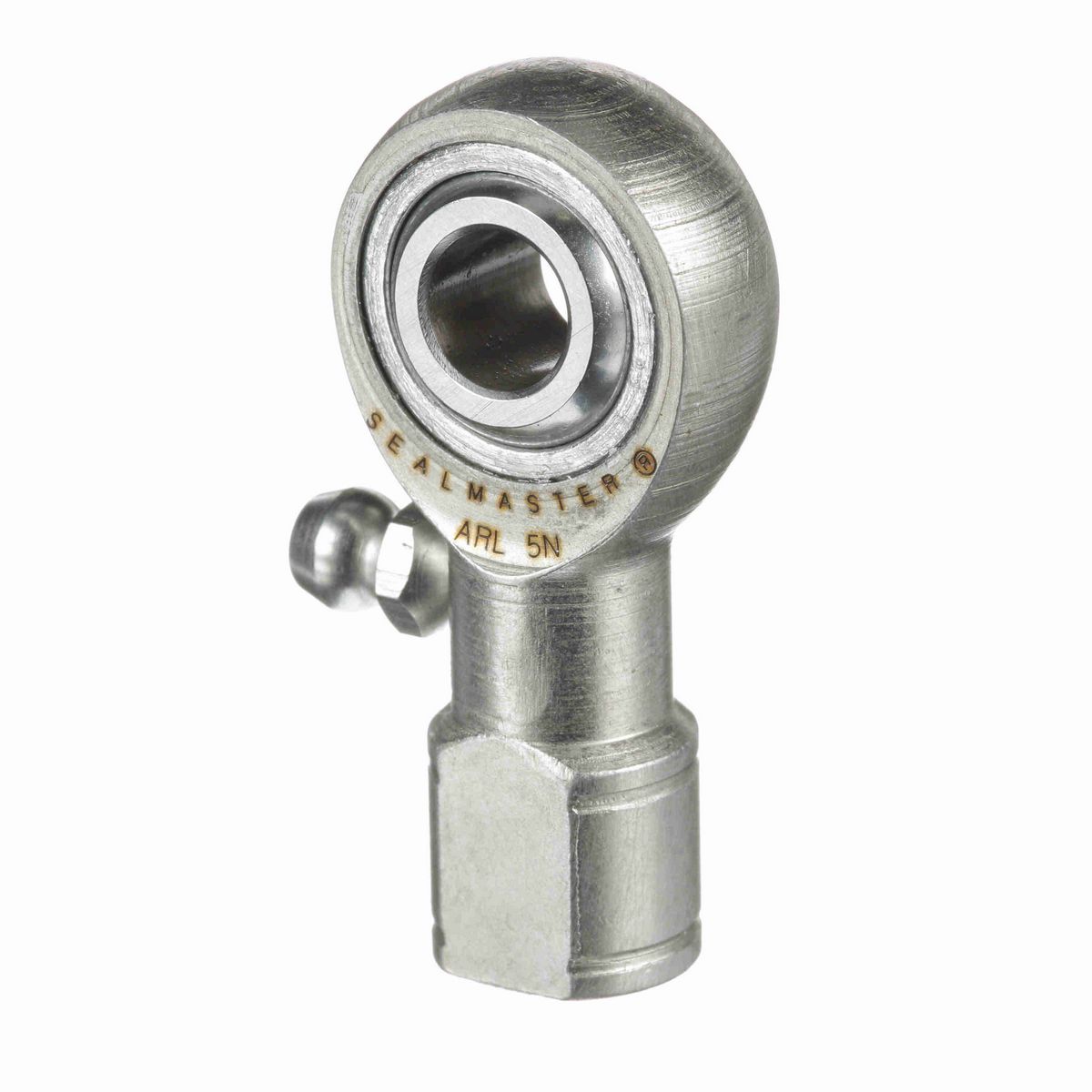 Female Rod End Bearing - Three-Piece Greasable Carbon Steel Race - ARL 5N