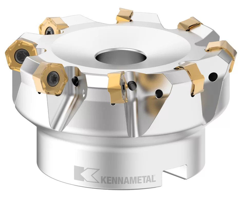 Face milling cutter for multiple materials Kennametal Dodeka Mini 45° - Shell Mill - Metric [4122886]