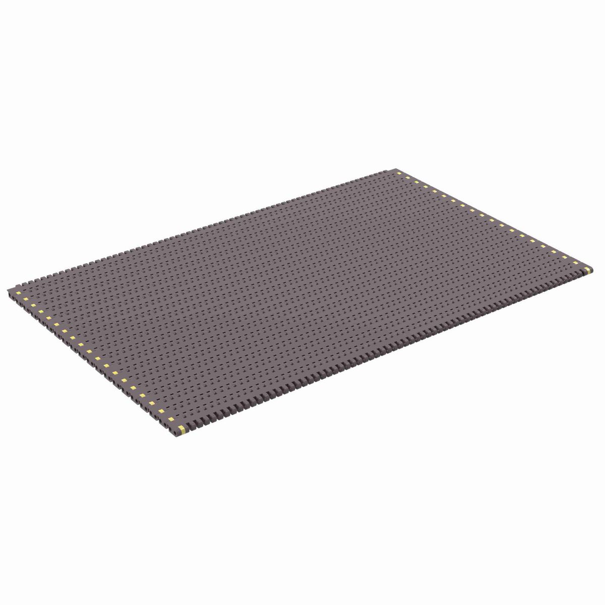 8505 Straight Running Flush Grid, Material: Brown High Performance, Width: 9in, Pitch: 0.75in - 10713512