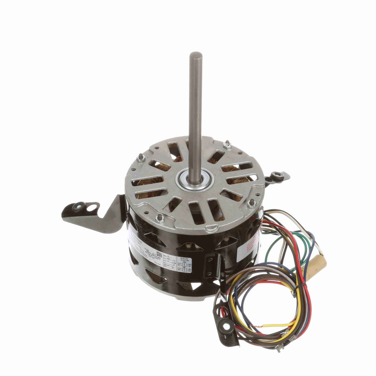Fan Coil & Air Conditioner Motor, 1/4 HP, 1 Ph, 60 Hz, 115 V, 1075 RPM, 3 Speed, 48 Frame, OPEN - FML1026