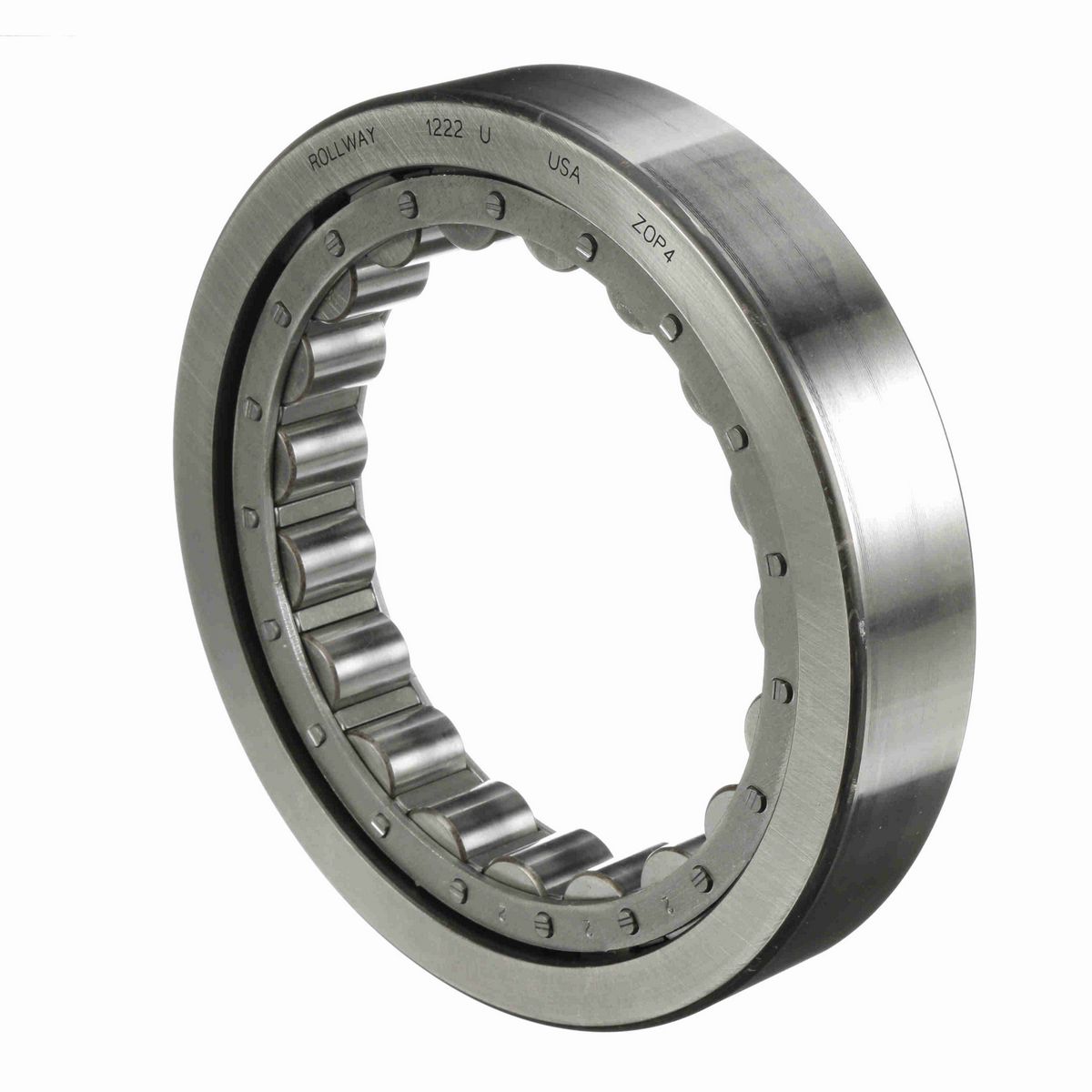 Radial Cylindrical Roller Bearing – Caged Roller - Straight Bore - Unsealed - 1222-U