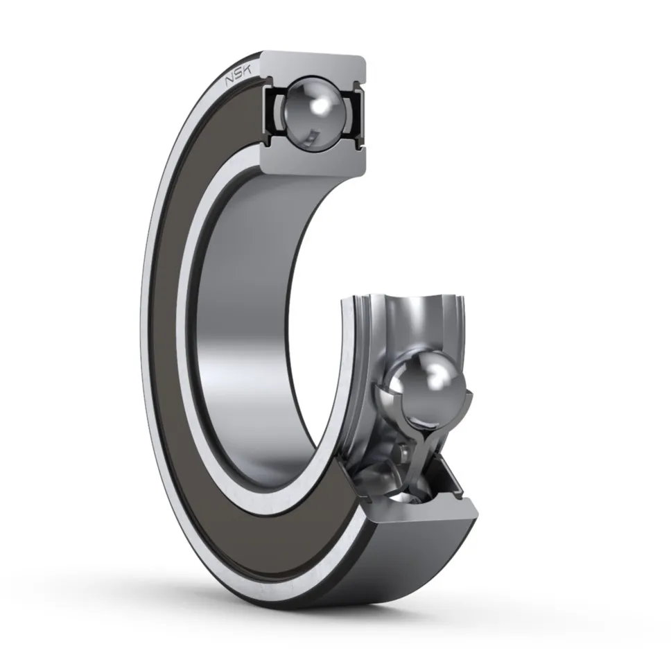 Однорядный радиальный шарикоподшипник NSK 60/22NRC5, со стопорным кольцом