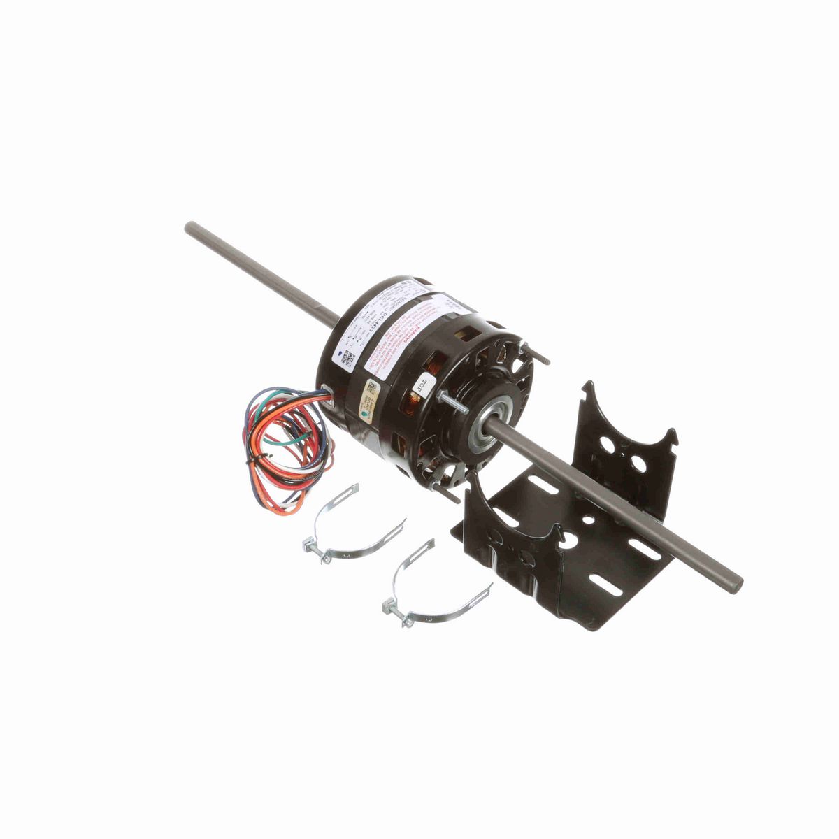 Fan Coil & Air Conditioner Motor, 1/6, 1/10, 1/12, 1/15 HP, 1 Ph, 60 Hz, 115 V, 1550 RPM, 4 Speed, 42 Frame, OAO - DCL4423