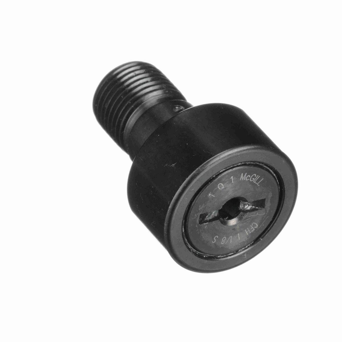 Опорный ролик с цапфой McGill Heavy Stud CAMROL CFH 1 1/8 S, цилиндрический, с уплотнением, со шлицем под отвёртку, дюймовый