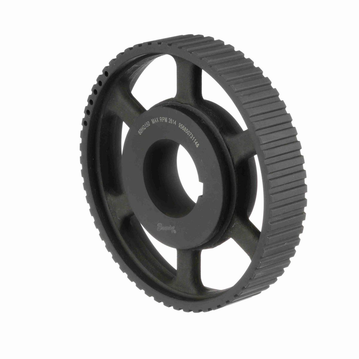 Browning Steel Bushed Bore Gearbelt Pulley - 60HQ150