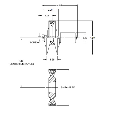Model 145 Spring-Loaded Driver Pulleys - Imperial Timken 68514418525