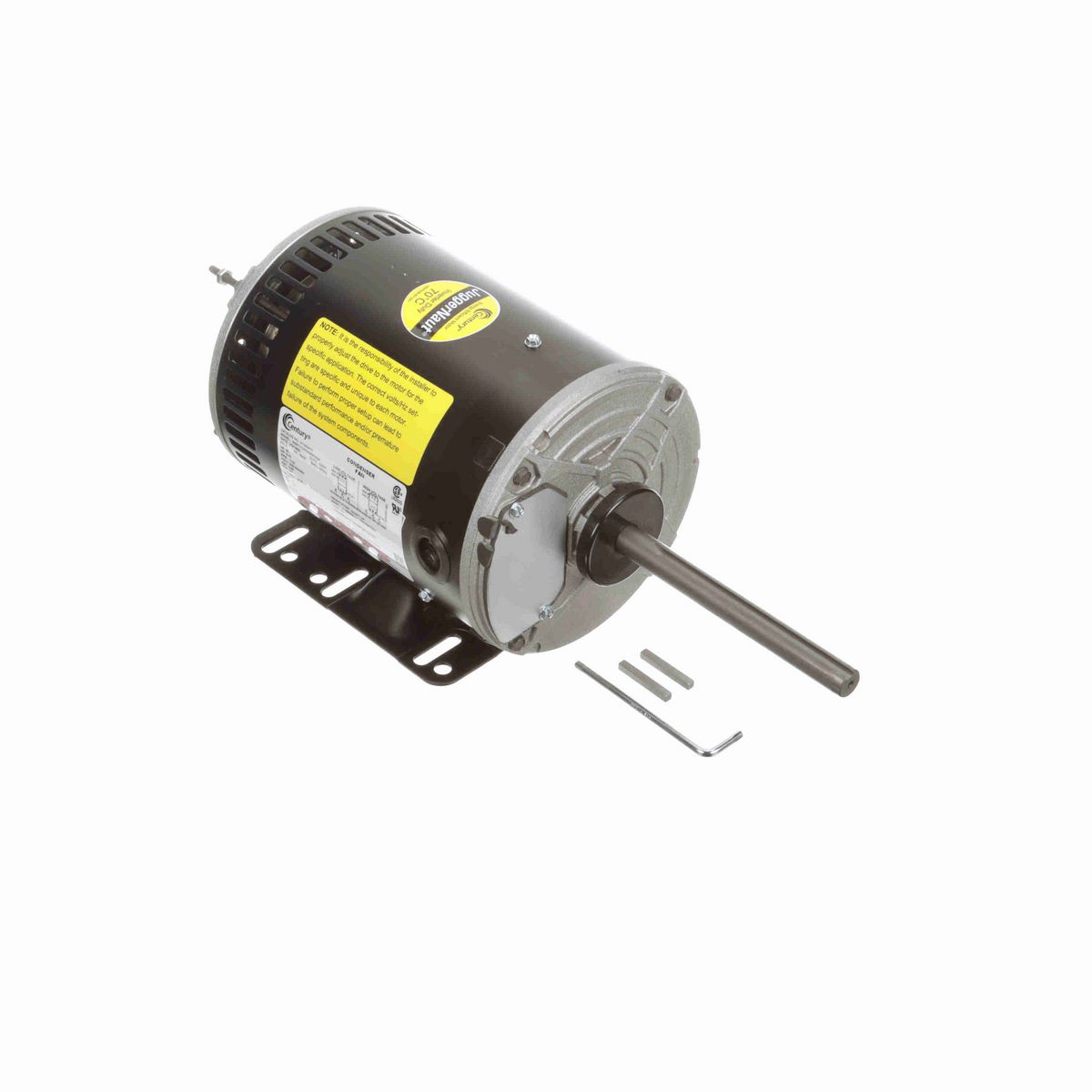 JuggerNaut® Condenser Fan Motor, 0.75 HP, 3 Ph, 60 Hz, 230/460 V, 1200 RPM, 56HZ Frame, OPAO - H1056AV1