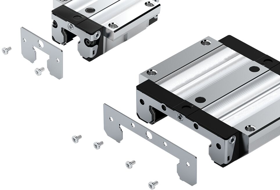 Скребковая пластина для шариковых рельсовых систем Bosch Rexroth 25/70 & [R167021010]