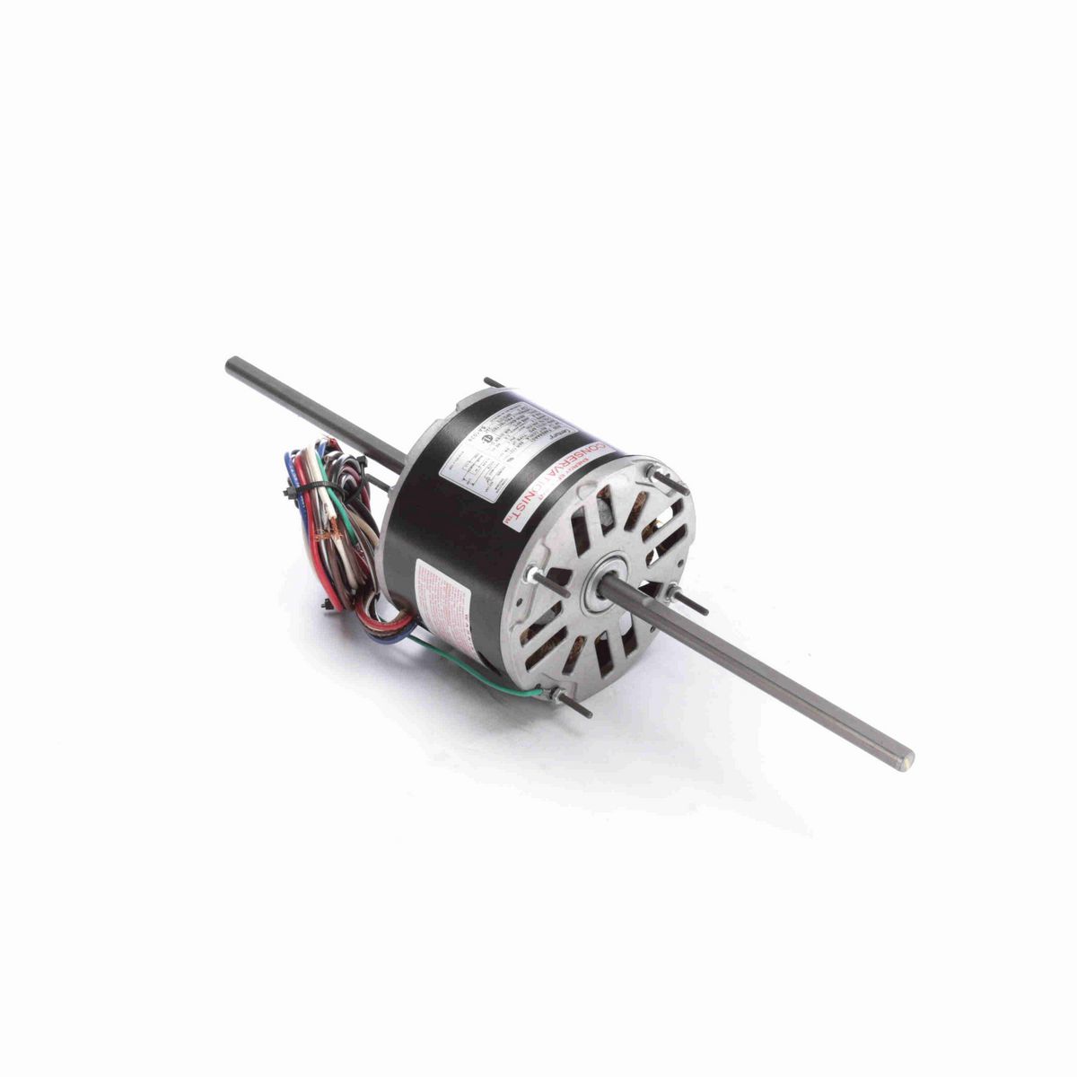 Fan Coil & Air Conditioner Motor, 1/4 HP, 1 Ph, 60 Hz, 208-230 V, 1075 RPM, 3 Speed, 48 Frame, SEMI ENCL - SA1026