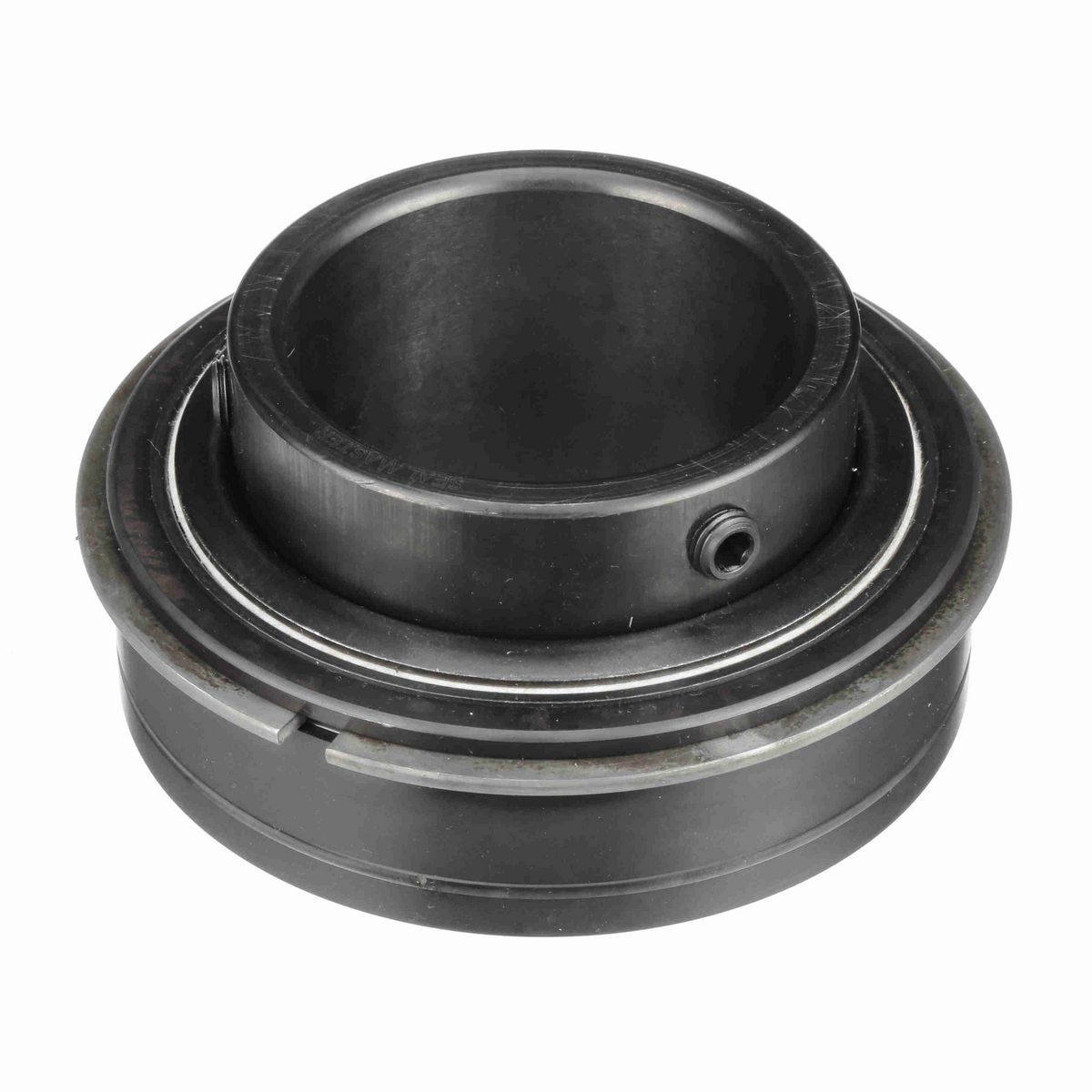 Sealmaster Mounted Insert Only Ball Bearing - 52100 Bearing Steel, Black Oxided - Setscrew Lock - ER-47