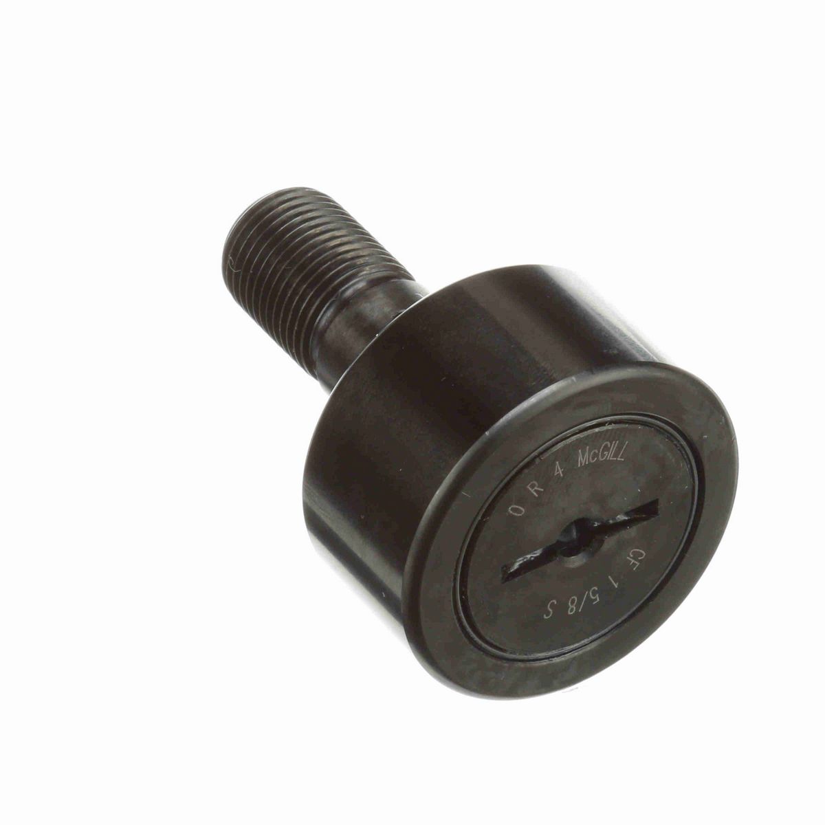 Опорный ролик с цапфой McGill CAMROL CF 1 5/8 S, цилиндрический, с уплотнением, со шлицем под отвёртку, дюймовый