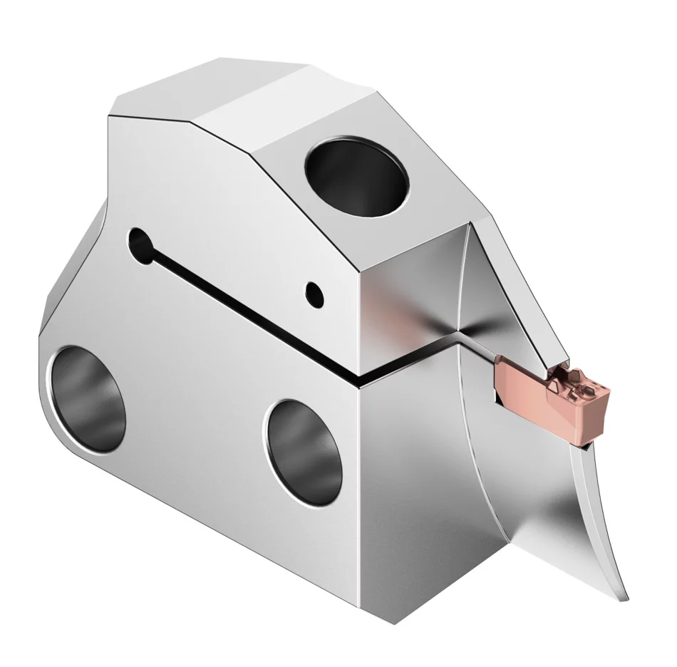 Grooving, and Cut-Off - External Sweep B Kennametal Beyond Evolution - Modular Blade - Face Grooving - External - Through Coolant [6079246]
