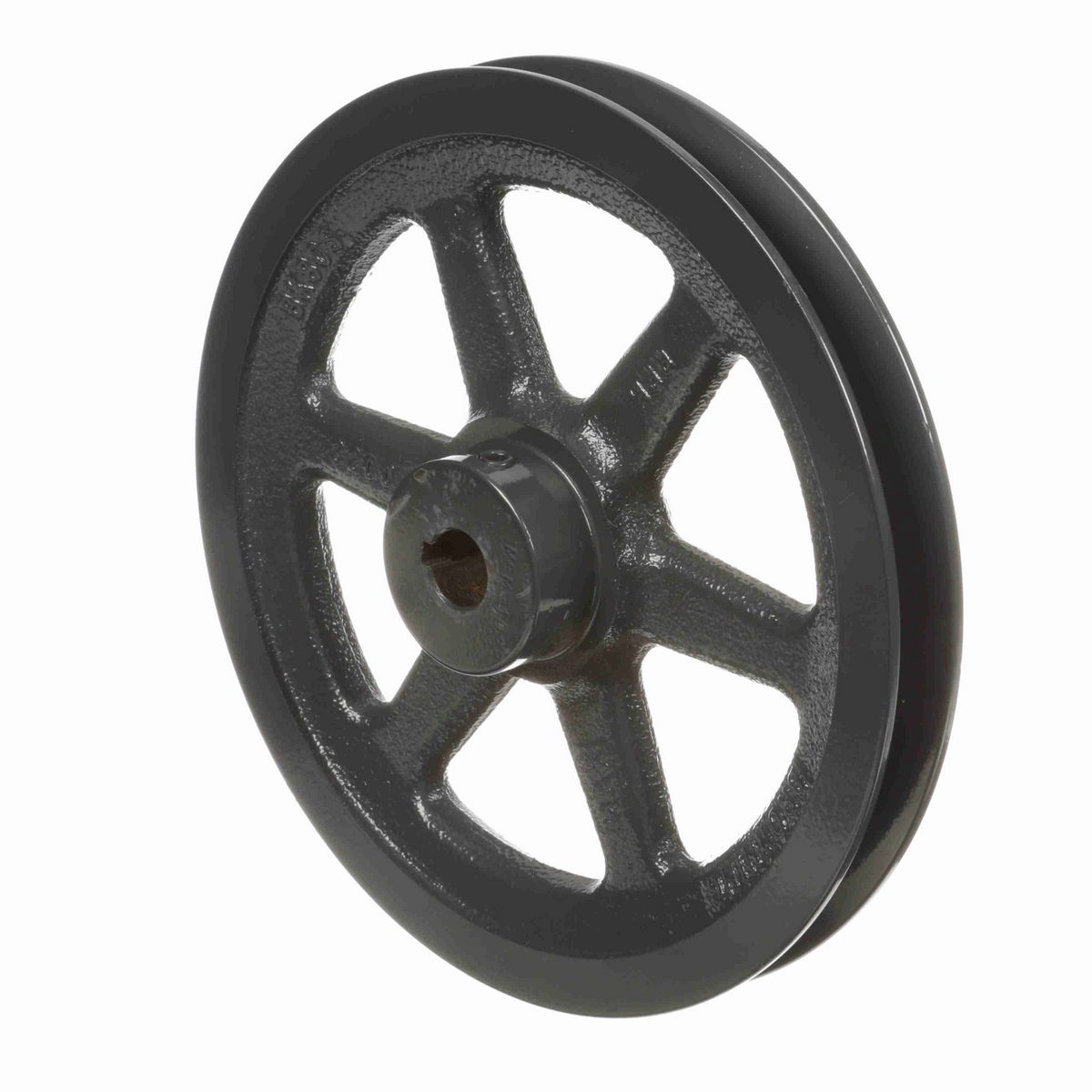 1 Groove Cast Iron FHP - Finished Bore Sheave - BK80X5/8
