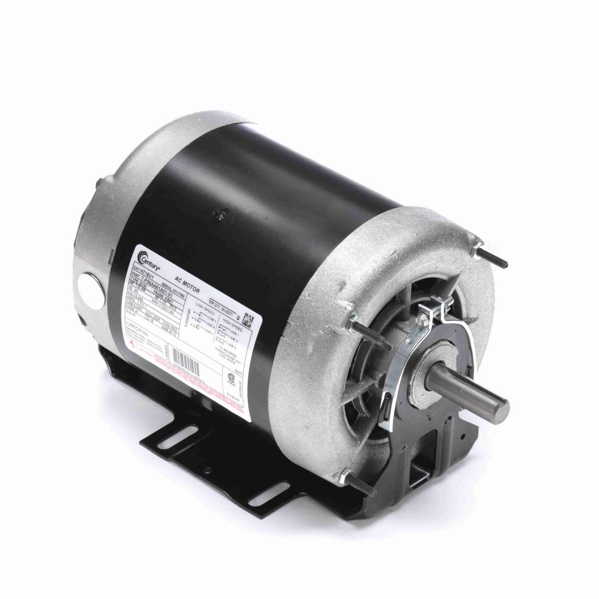 Fan and Blower Motor, 1.0-.44 HP, 3 Ph, 60 Hz, 460 V, 1800 RPM, K56Y Frame, ODP - H718V1