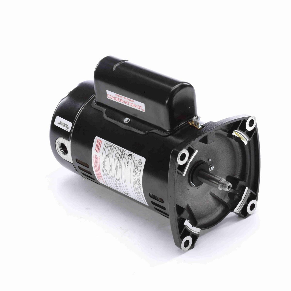 Pool Pump Motor, 1/2 HP, 1 Ph, 60 Hz, 230/115 V, 3600 RPM, 48Y Frame, ODP - QC1052