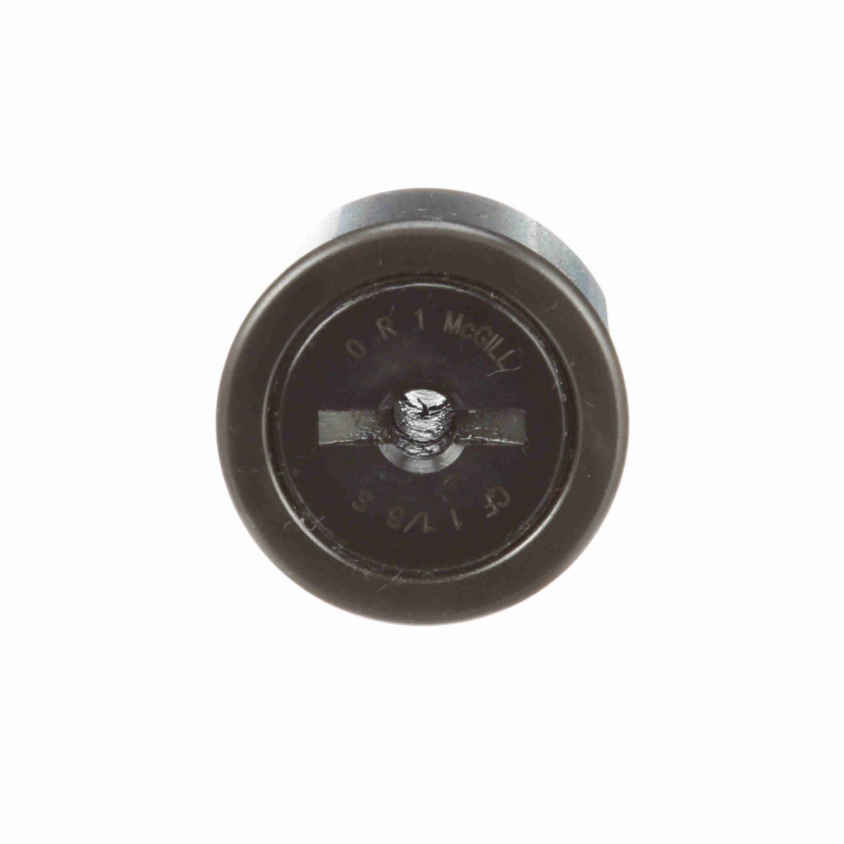 Опорный ролик с цапфой McGill CAMROL CF 1 1/8 S, цилиндрический, с уплотнением, со шлицем под отвёртку, дюймовый