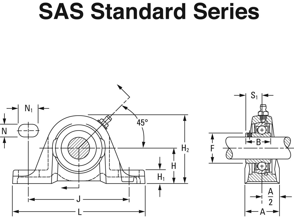Подшипник Timken SAS1 3/8