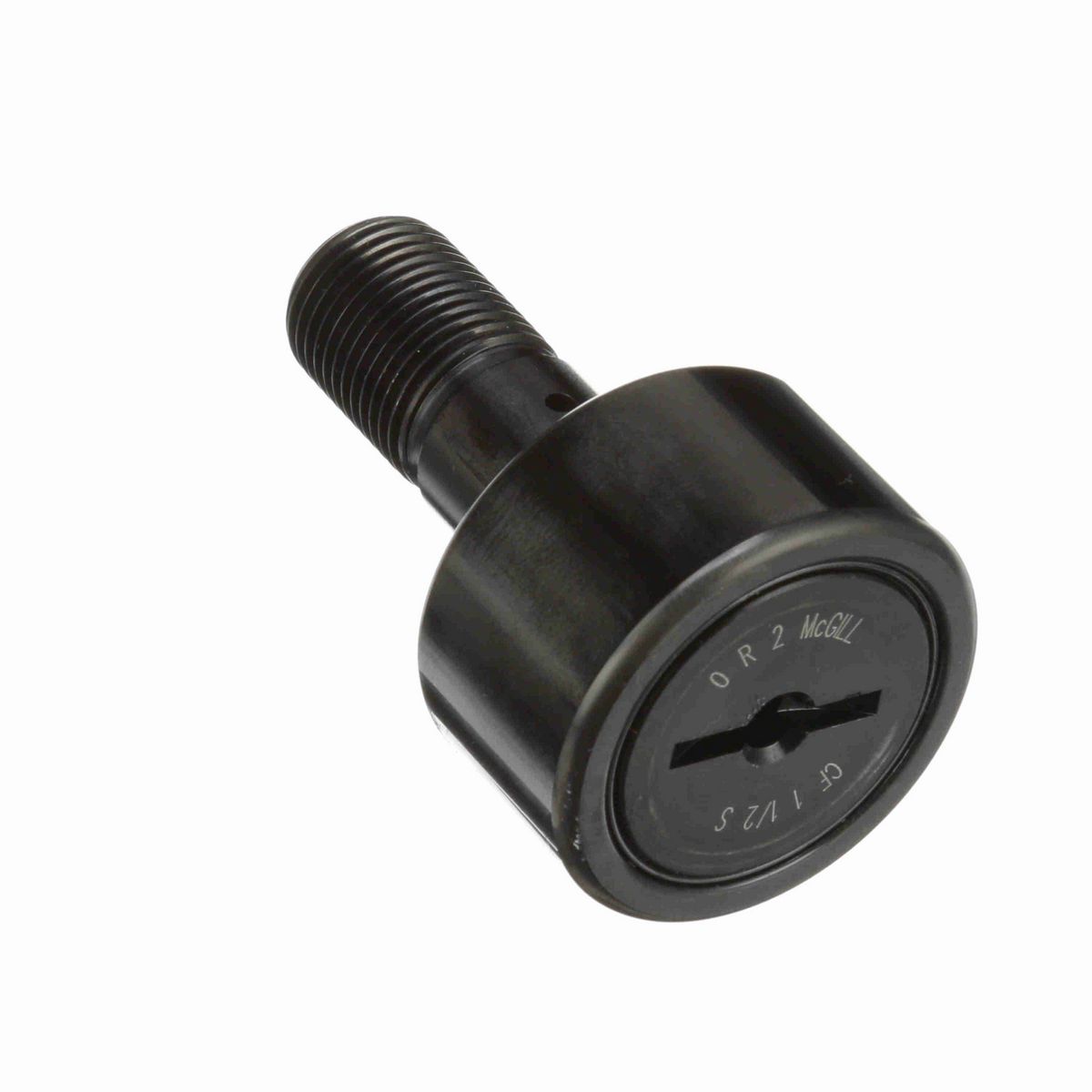 Опорный ролик с цапфой McGill CAMROL CF 1 1/2 S, цилиндрический, с уплотнением, со шлицем под отвёртку, дюймовый