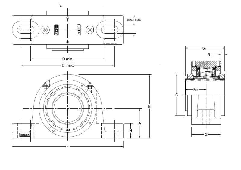 Подшипник Timken DAAP13K060S