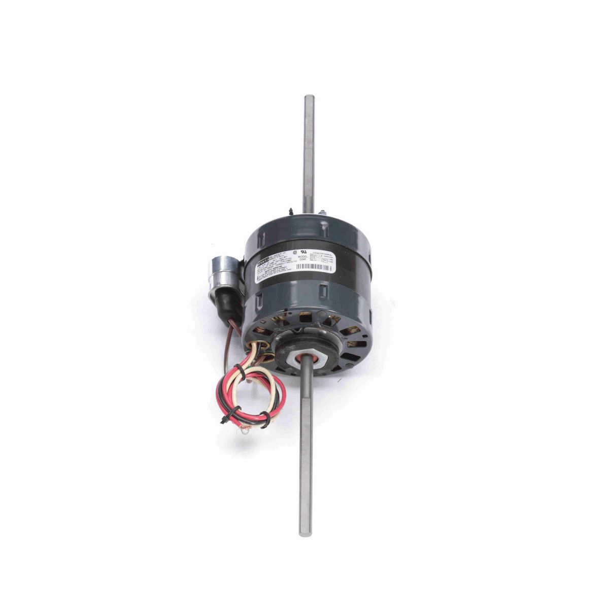 FASCO Fan Coil & Air Conditioner Motor, 1/3-1/5 HP, 1 Ph, 60 Hz, 230 V, 1050 RPM, 2 Speed, 42 Frame, OAO - D245