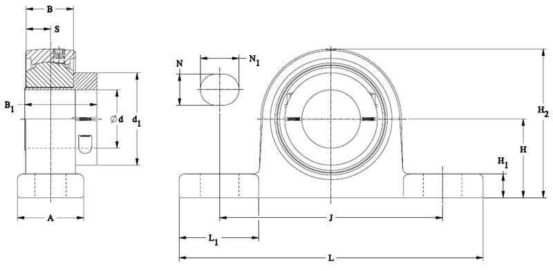 Подшипник Timken NAU4LKSP210-30