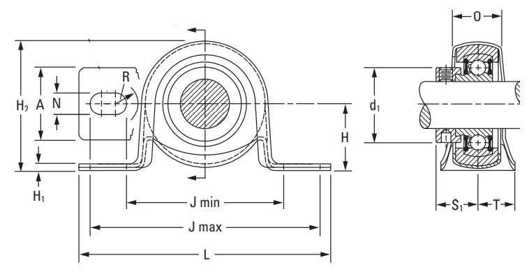 Подшипник Timken LRPB 1 3/16