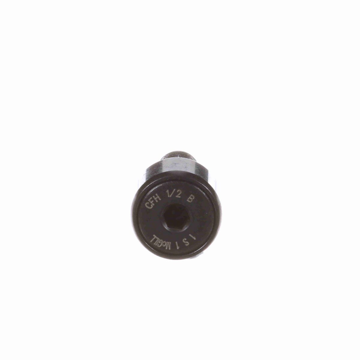 Опорный ролик с цапфой McGill Heavy Stud CAMROL CFH 1/2 B, цилиндрический, с шестигранным отверстием, дюймовый