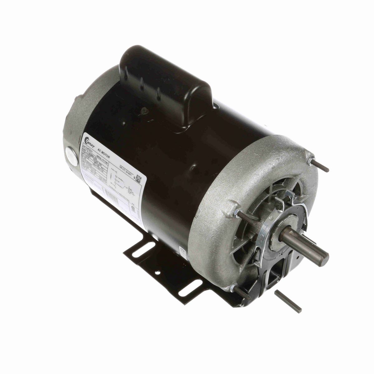 Fan and Blower Motor, 1.0/.33 HP, 1 Ph, 60 Hz, 208/230 V, 1800 RPM, M56 Frame, DP - C472V1
