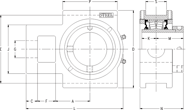 Подшипник Timken QMTU26J125S