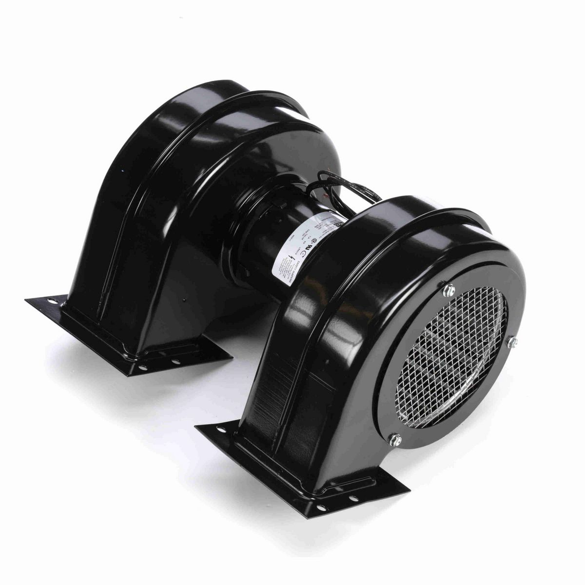 Rectangular Outlet Shaded Pole Centrifugal Blower, 115 Volts, Flange: Yes - 50756-D500