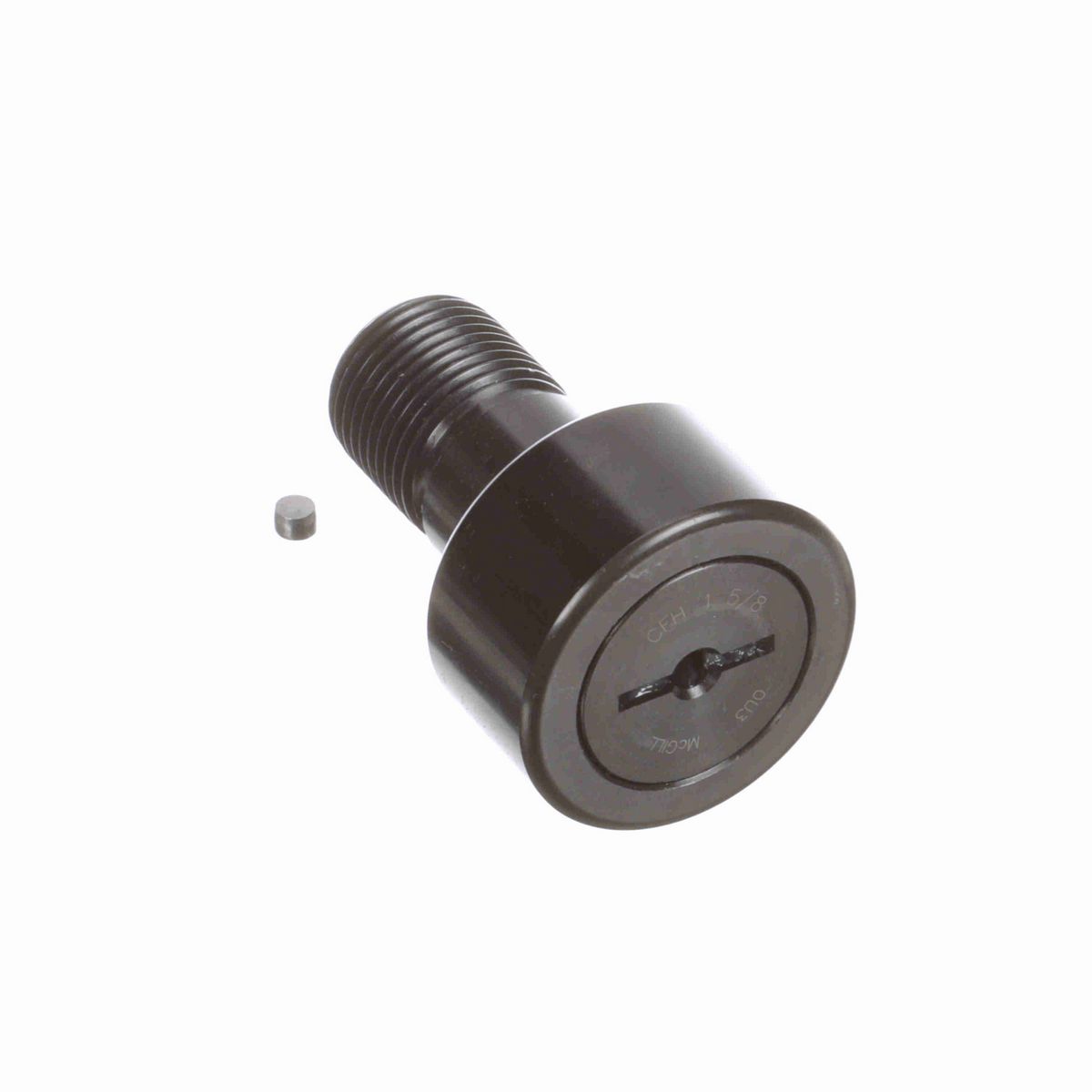 Опорный ролик с цапфой McGill Heavy Stud CAMROL CFH 1 5/8, цилиндрический, со шлицем под отвёртку, дюймовый