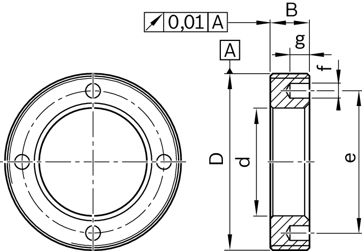 Резьбовое кольцо Bosch Rexroth GWR 30X1,5 [R150734034]