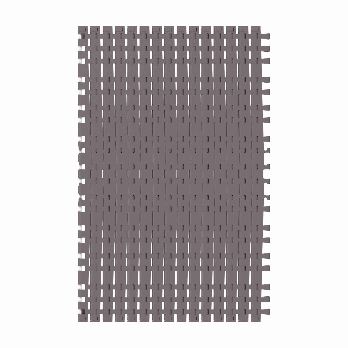 7956TAB Side-flexing Flush Grid, Material: Brown High Performance, Width: 30in, Pitch: 1.25in - 10464516