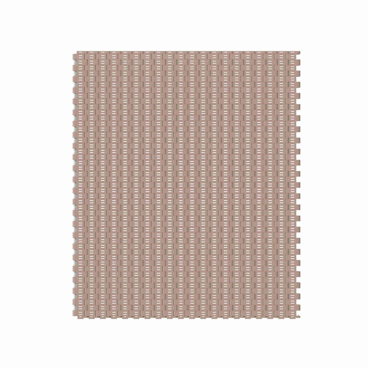 5936 Straight Running Flush Grid, Material: Tan Low Friction, Width: 48in, Pitch: 0.75in - LF5936-48