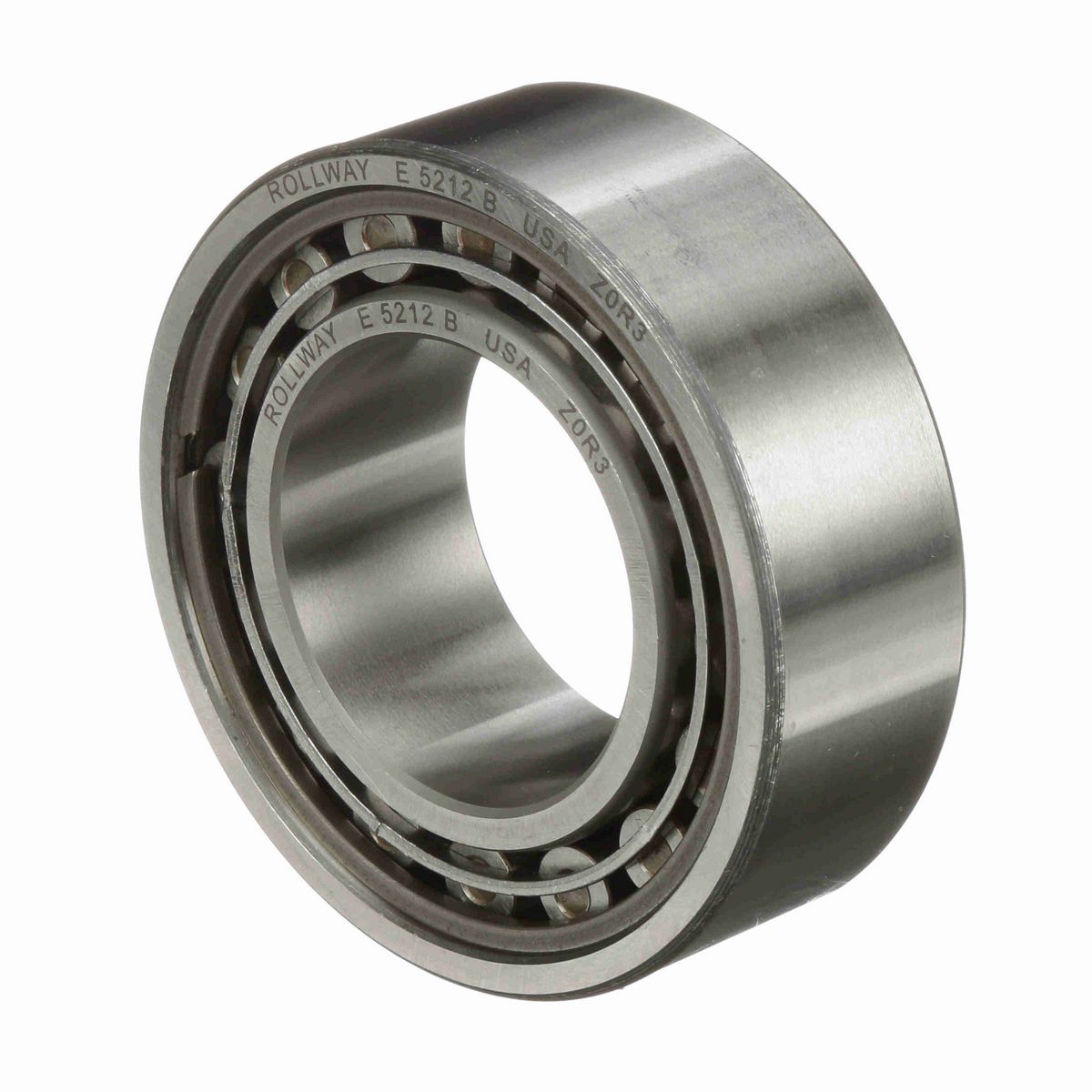 Radial Cylindrical Roller Bearing – Caged Roller - Straight Bore - Unsealed - E-5212-B