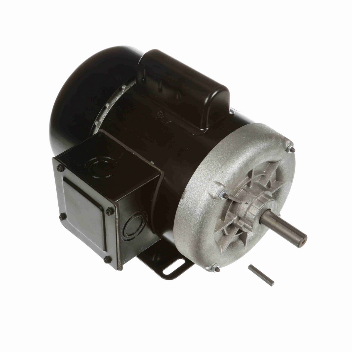 General Purpose Motor, 3/4 HP, 1 Ph, 60 Hz, 208-230/115 V, 3600 RPM, J56 Frame, TEFC - B664