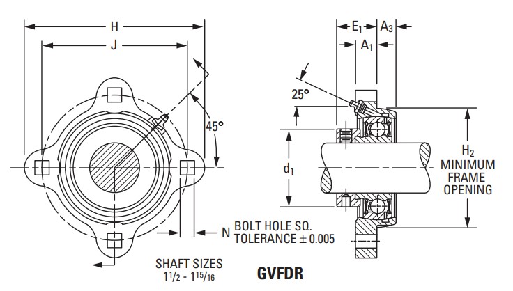 Подшипник Timken VFDR 3/4