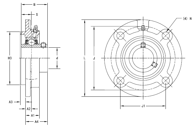 Подшипник Timken UCFC202-10