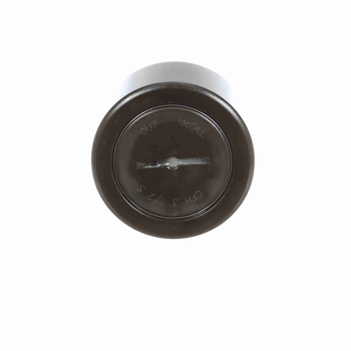 Опорный ролик с цапфой McGill Heavy Stud CAMROL CFH 3 1/2 S, цилиндрический, с уплотнением, со шлицем под отвёртку, дюймовый