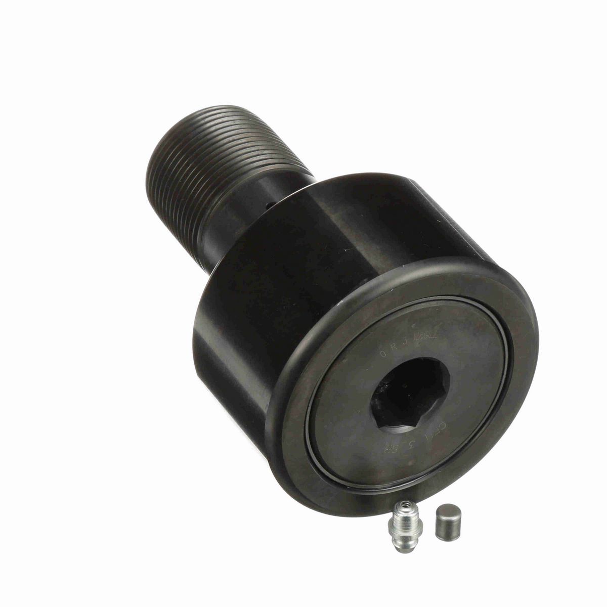 Опорный ролик с цапфой McGill Heavy Stud CAMROL CCFH 3 SB, бочкообразный, с уплотнением, с шестигранным отверстием, дюймовый
