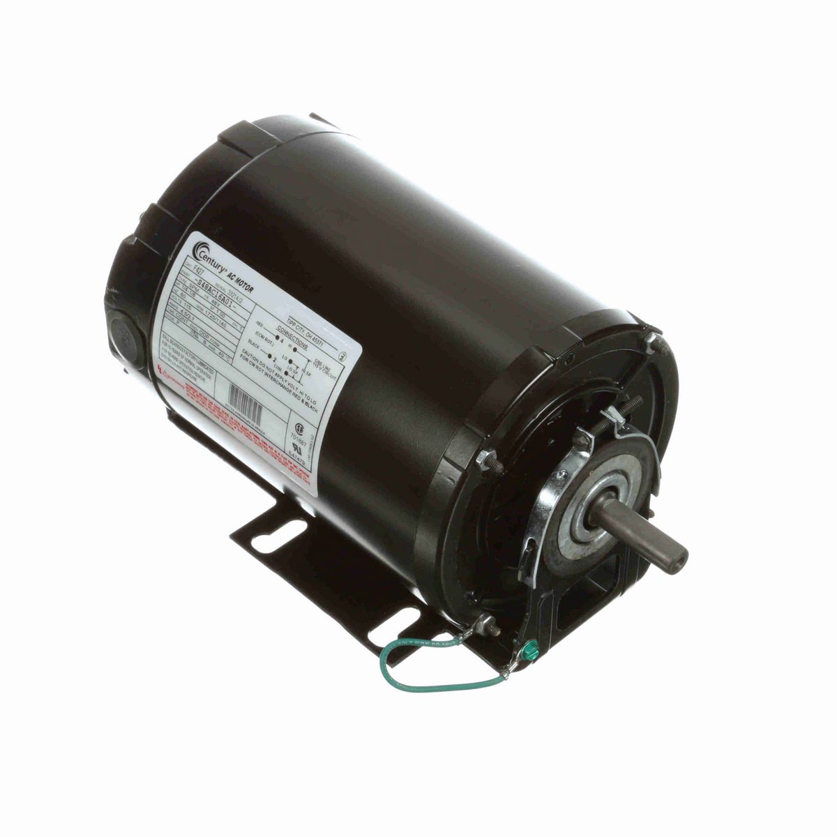 General Purpose Motor, 1/4-1/8 HP, 1 Ph, 60 Hz, 115 V, 1800 RPM, 48Y Frame, ODP - F427