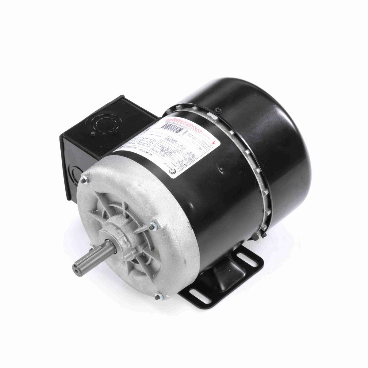 General Purpose Motor, 1/2 HP, 3 Ph, 60 Hz, 208-230/460 V, 1800 RPM, BA56 Frame, TEFC - H868L