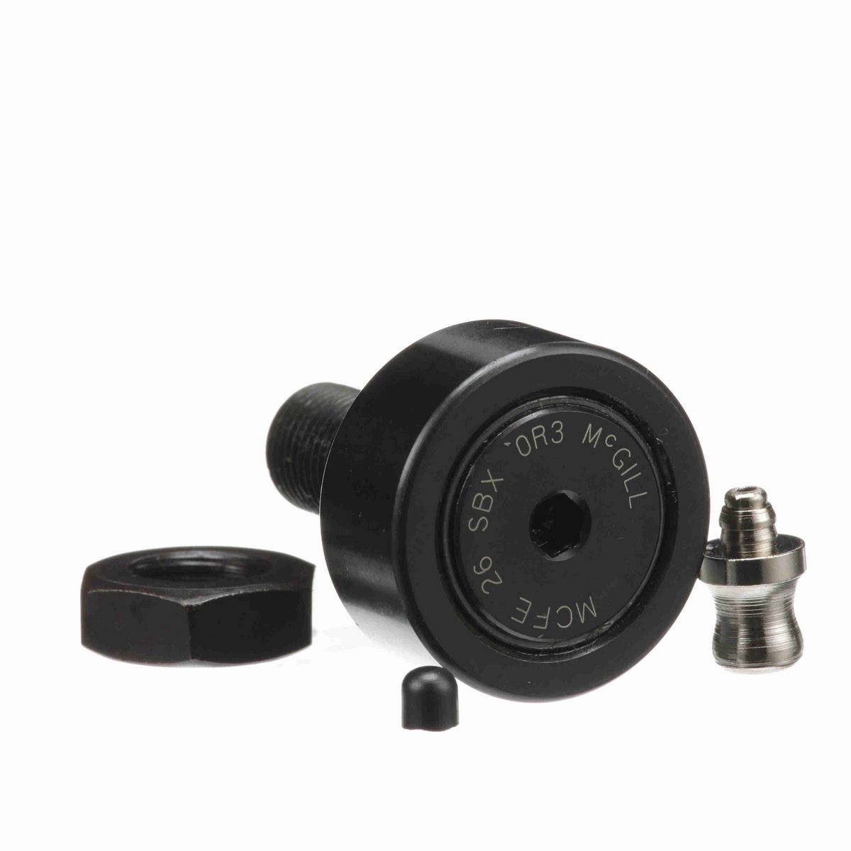 Опорный ролик с цапфой McGill CAMROL MCFE 26 SBX, цилиндрический, с уплотнением, с шестигранным отверстием, метрический