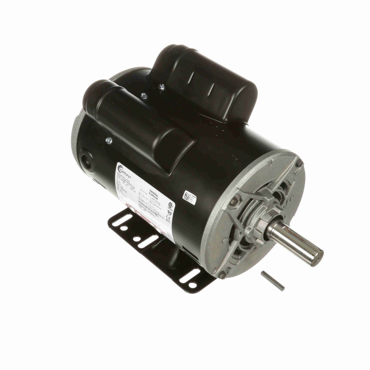 General Purpose Motor, 1.5 HP, 1 Ph, 60 Hz, 115/208-230 V, 1800 RPM, 145T Frame, DP - V101V1
