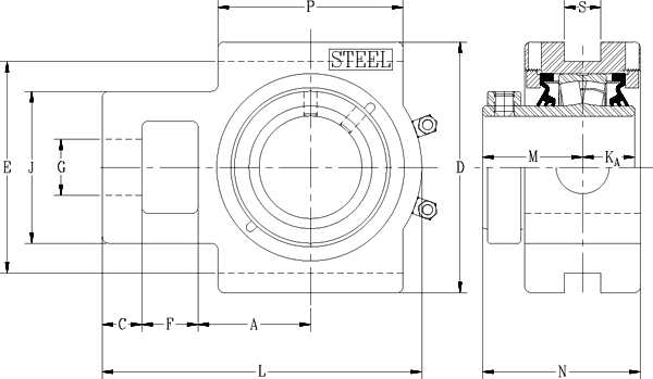 Подшипник Timken QATU15A211S