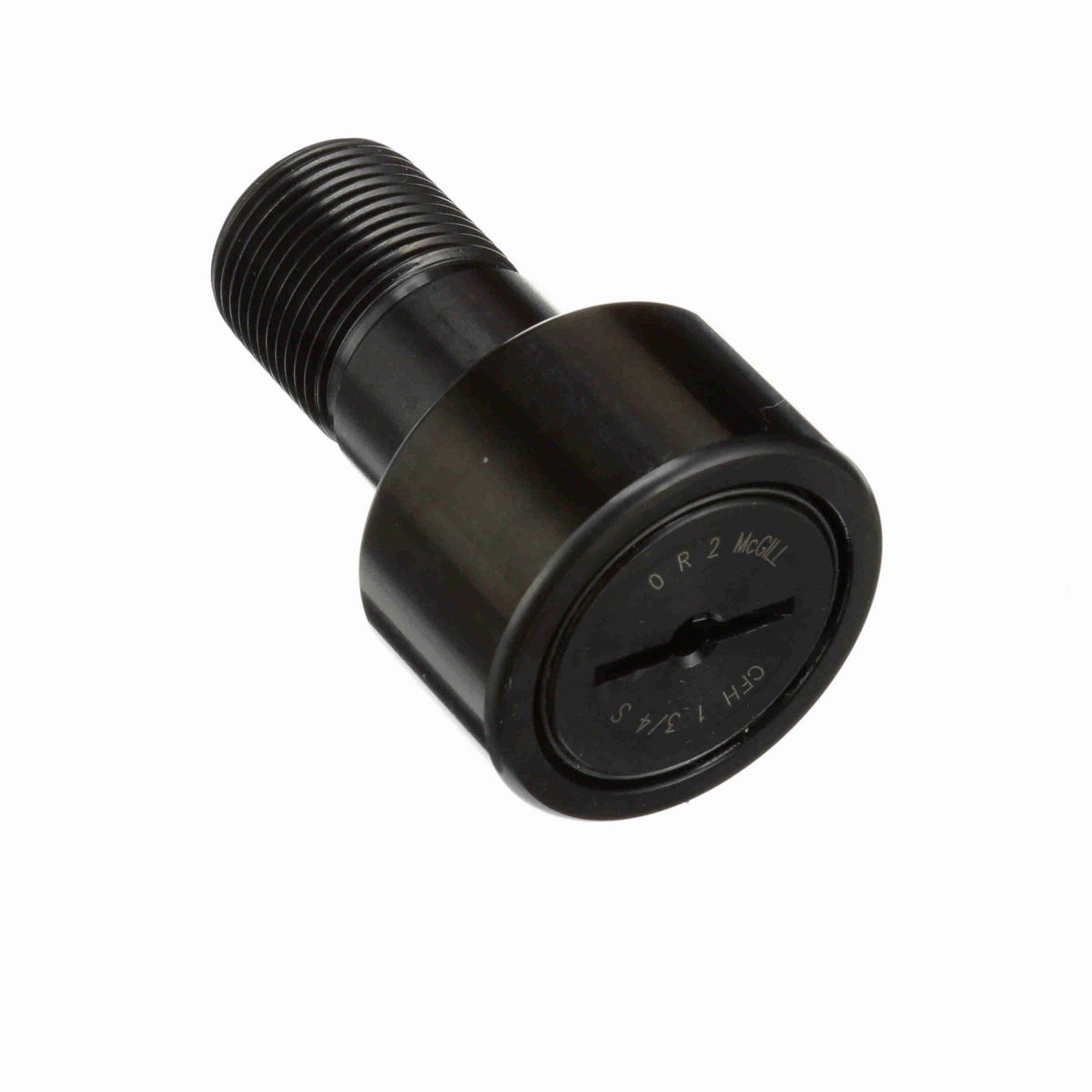 Опорный ролик с цапфой McGill Heavy Stud CAMROL CFH 1 3/4 S, цилиндрический, с уплотнением, со шлицем под отвёртку, дюймовый