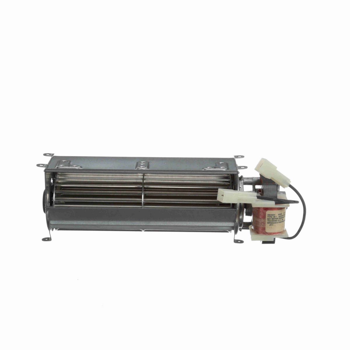Century Rectangular Outlet Shaded Pole Transflo / Crossflow Blower, 208-240 Volts, Flange: No - J572