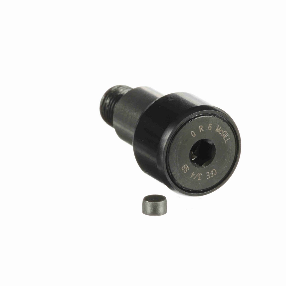 Опорный ролик с цапфой McGill CAMROL CFE 3/4 SB, цилиндрический, с уплотнением, с шестигранным отверстием, дюймовый